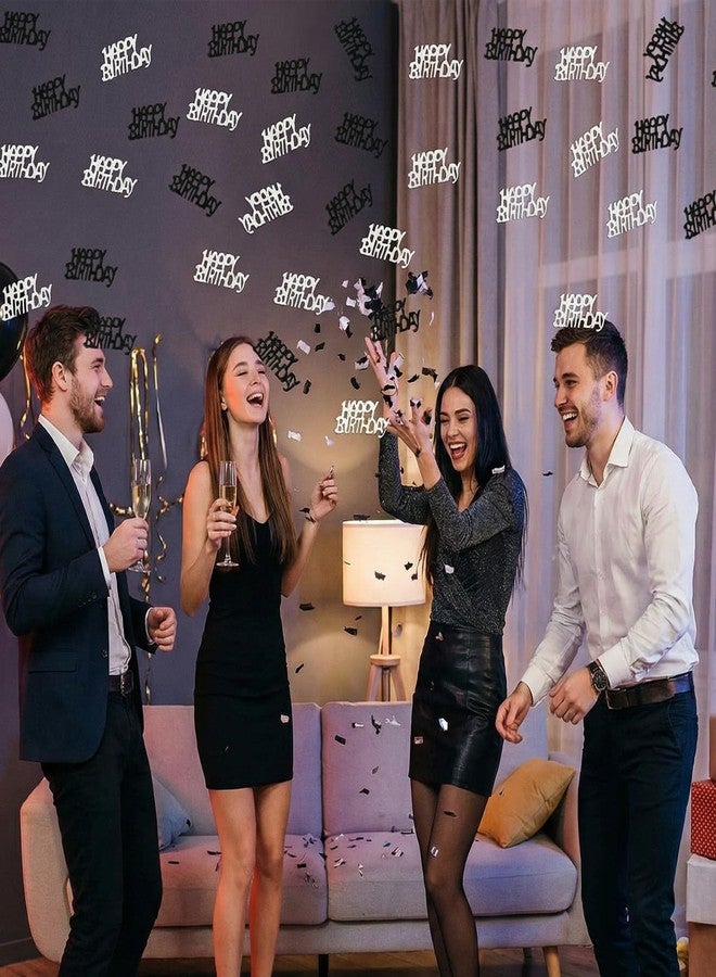 WJIAAA 500 PCS Birthday Party Table Confetti, Silver Table Paper Scatter - Image 5