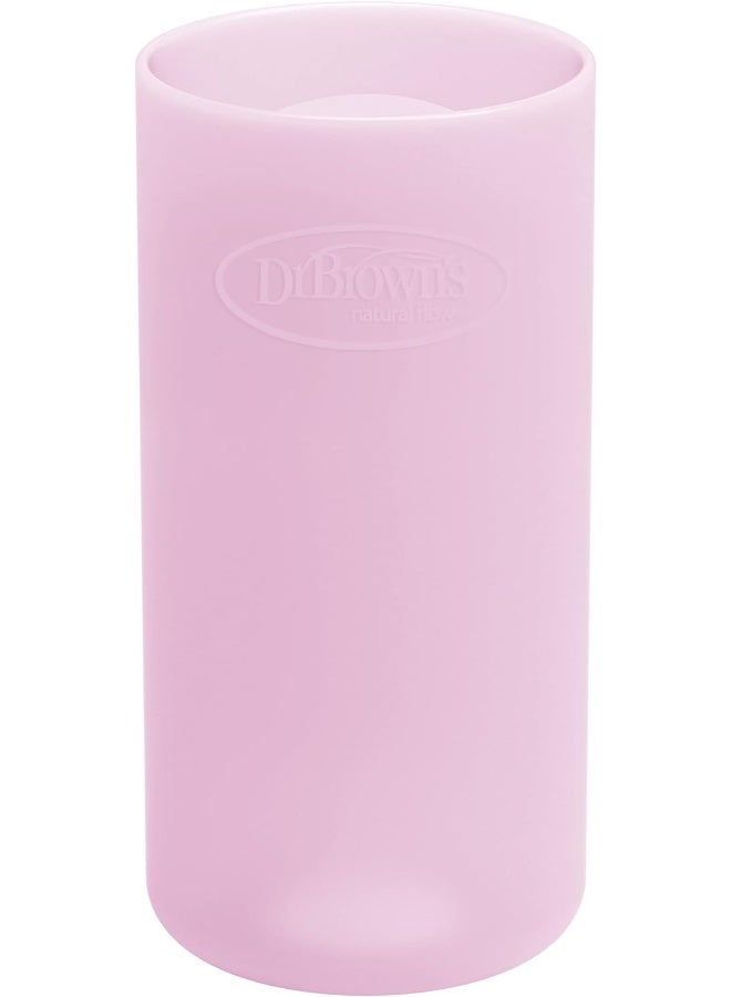 Dr. Brown’s Narrow Glass Bottle Sleeve, 8 Oz/250 Ml - Pink - Image 3