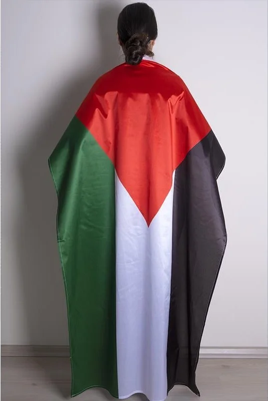 زد سي بايراك Zc Flag Palestine National Send Flag Raschel Fabric Digital Printing 200x300 cm