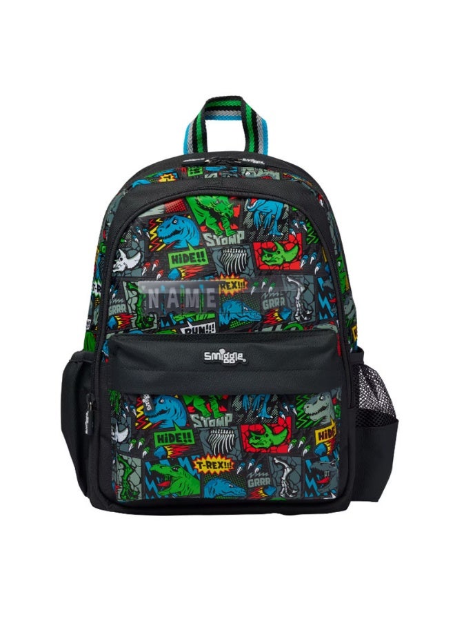 Smiggle Cartoon Kids Backpack, Multi-Compartment Backpack | Durable Backpack - Image 1