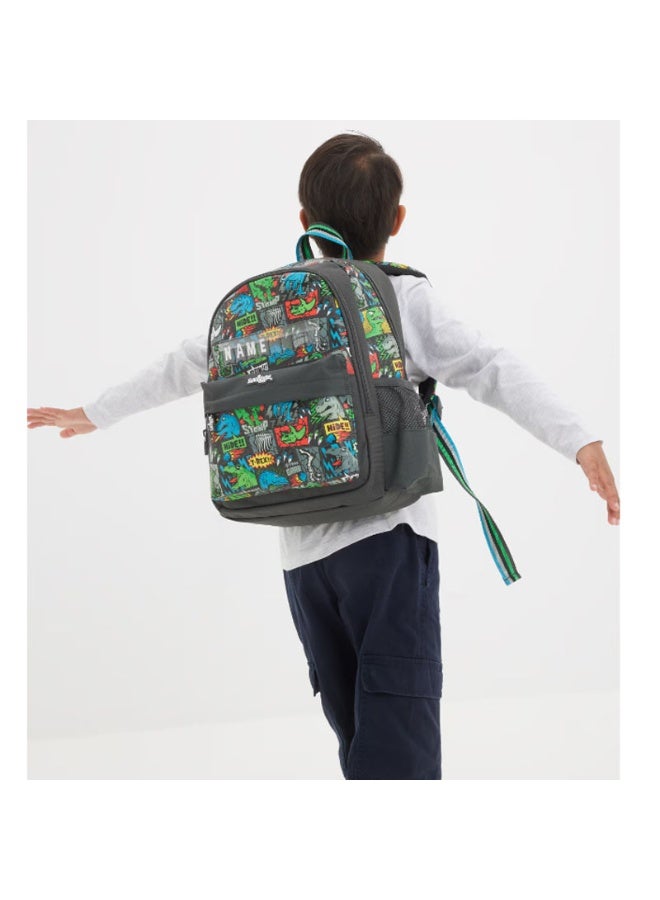 Smiggle Cartoon Kids Backpack, Multi-Compartment Backpack | Durable Backpack - Image 3