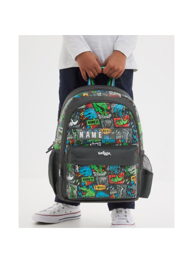 Smiggle Cartoon Kids Backpack, Multi-Compartment Backpack | Durable Backpack - Image 4