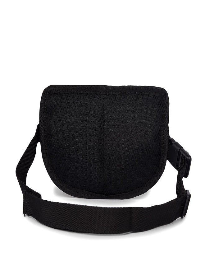 Greenlands Travel & Hiking Zip Waist Pouch with Adjustable Belt | Secure Storage for Documents, Money & Phone | Ideal for Unisex (Black) - Image 4