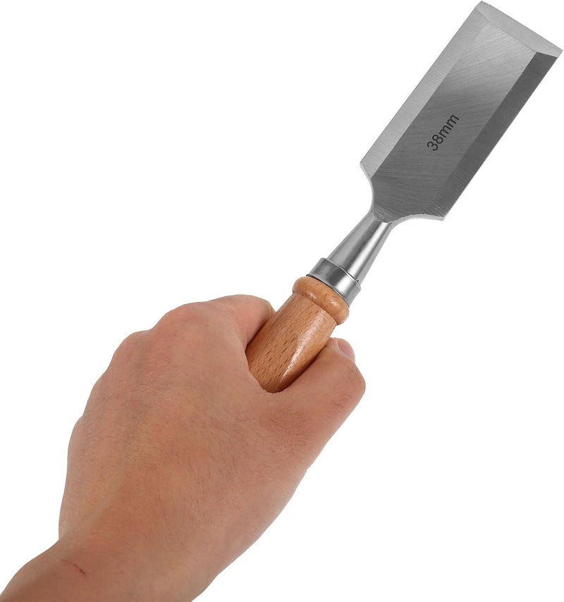 Flat 38mm Woodworking Chisel Manual Wood Carving Tool DIY Engraving Sculpture Woodwork Chisel for Carpentry and Wood Sculpture - Image 3