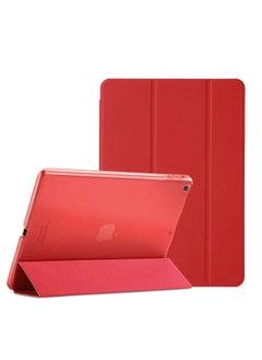 New Cover iPad 9.7 Inch Model  iPad 1 Air 2 Slim Stand Protective Folio Smart Cover for iPad 9.7 Inch 5th 6th Generation Color Red