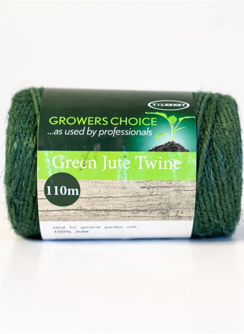 Tildenet - Gardenware Biodegradable Jute Twine Spool 110 M - Image 1