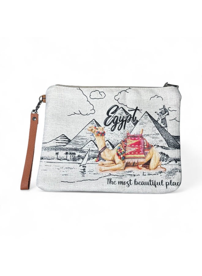 linen handbag - Image 1