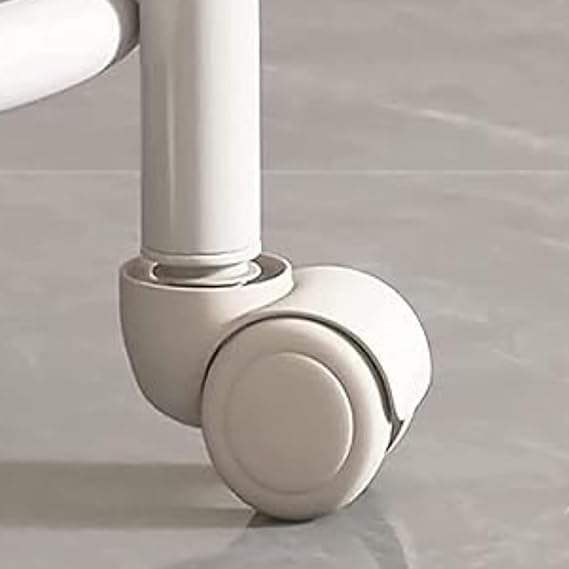 GNOLY Modern Low Rolling Movable Wheel Stool Rustproof Floor Moving Sponge Low Roller Seat Stools for Home Kitchen Office - Image 3