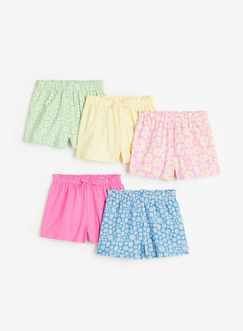 H&M Kids 5 Pack Pull-On Shorts