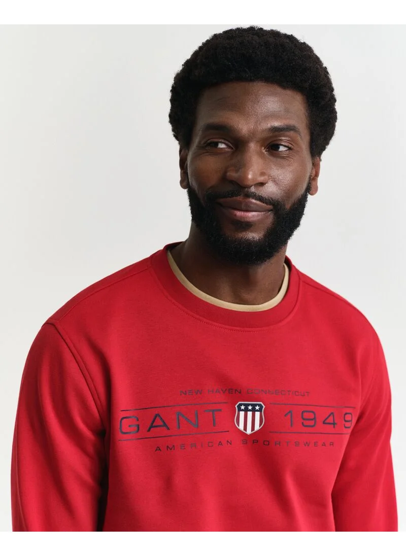 غانت Gant Graphic C-Neck Sweat