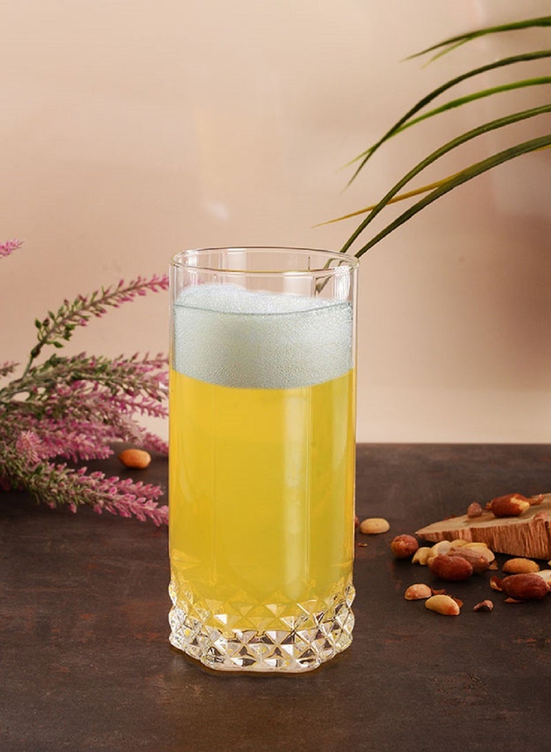 Pasabahce 6-Piece Valse Long Tumbler Set 440 ml Clear - Image 3
