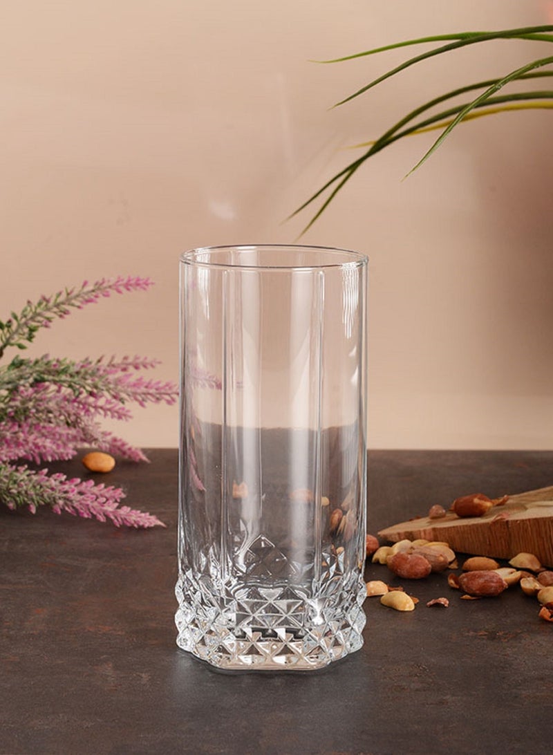 Pasabahce 6-Piece Valse Long Tumbler Set 440 ml Clear - Image 2