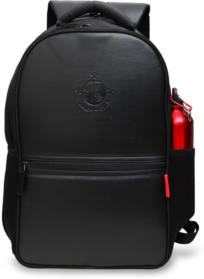 WORLD STAR Laptop Backpack/Office Bag/School Bag/College Bag for Unisex | Black - Image 1