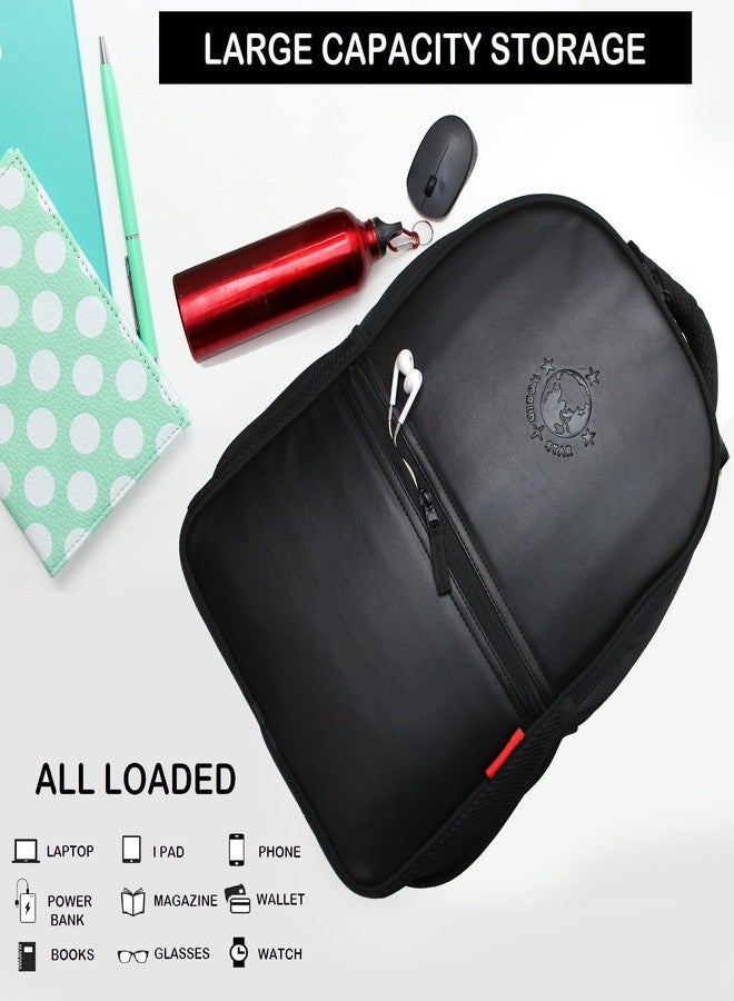 WORLD STAR Laptop Backpack/Office Bag/School Bag/College Bag for Unisex | Black - Image 2