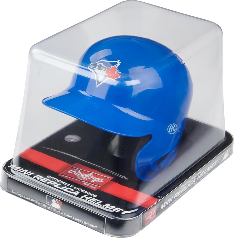 Rawlings | Official MLB Mini Replica Baseball Helmet | Display Stand Included | All MLB Teams - Image 1