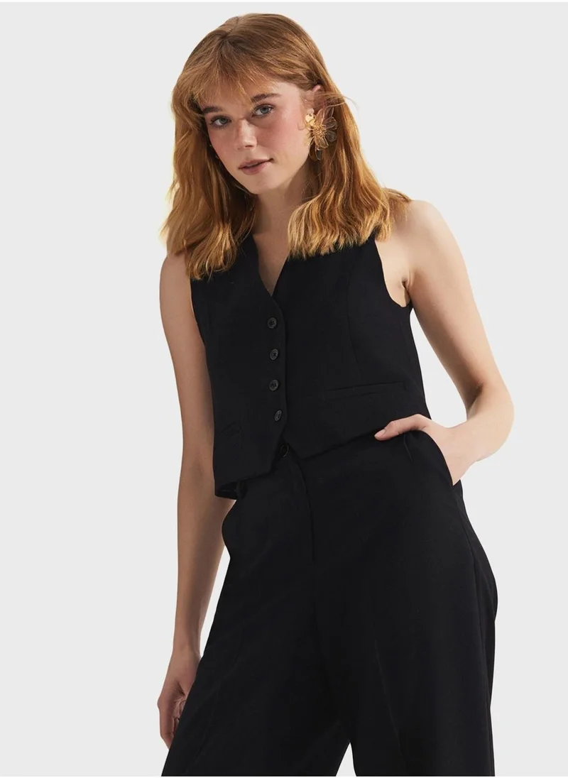 جون High Waist Pants