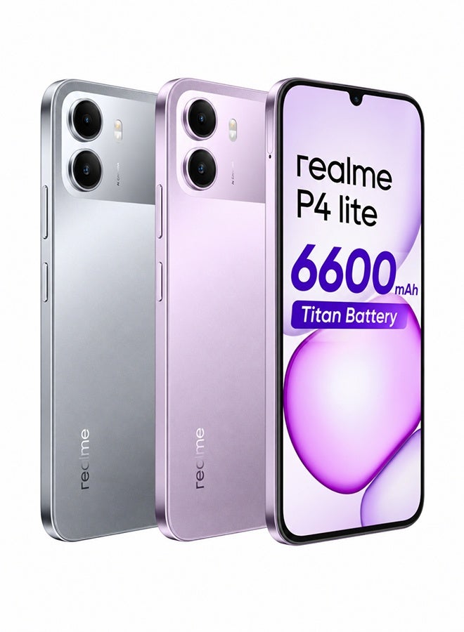 realme P4 lite 4G Dual SIM Pulse Purple 4GB RAM 128GB - International Version - Image 2