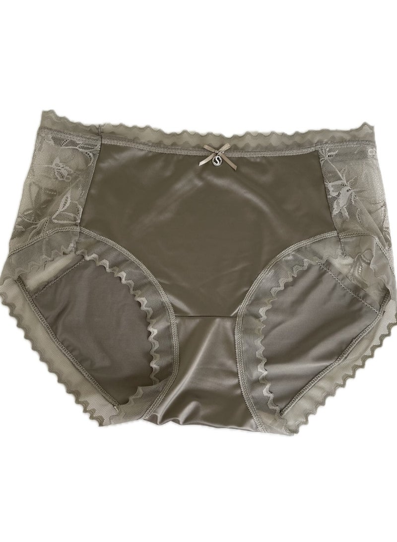 SOLOBUY Lace Panties for Women Mid-Waist Women'S Panties, Color: Khaki, Beige, Blue - Image 3