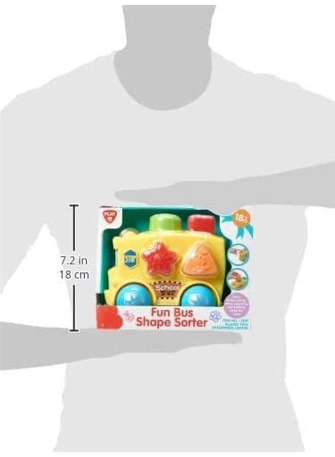 PLAYGO Fun School Bus Shape Sorter - Image 2
