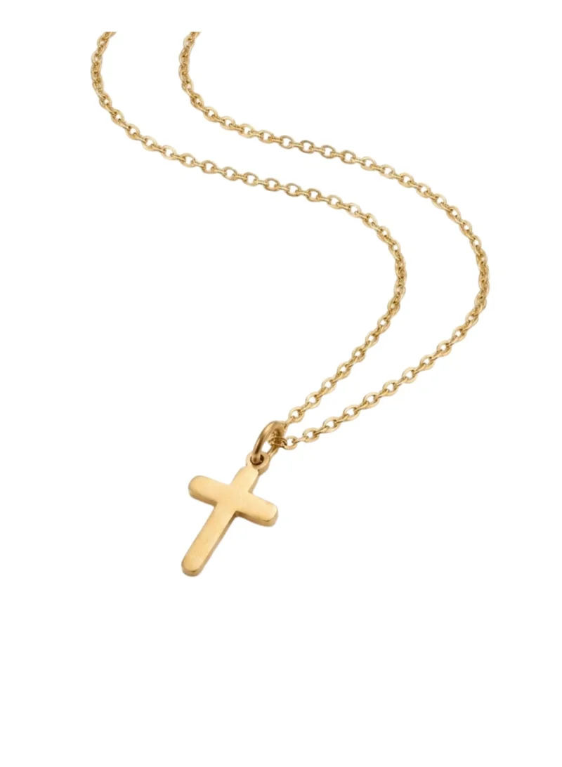 Sosha Elegance Grace Golden Cross Pendant Chain