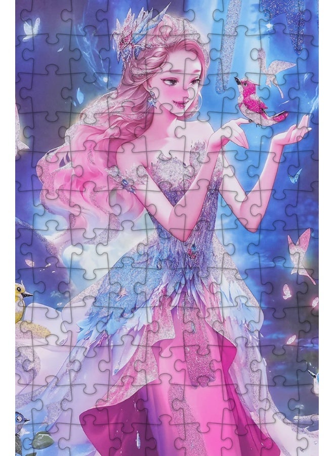 DAT Glitter Princess 100-Piece Jigsaw Puzzle for Kids, 430x290mm – Magical Princess Puzzle Toy for Girls, Ages 3+ - Image 3