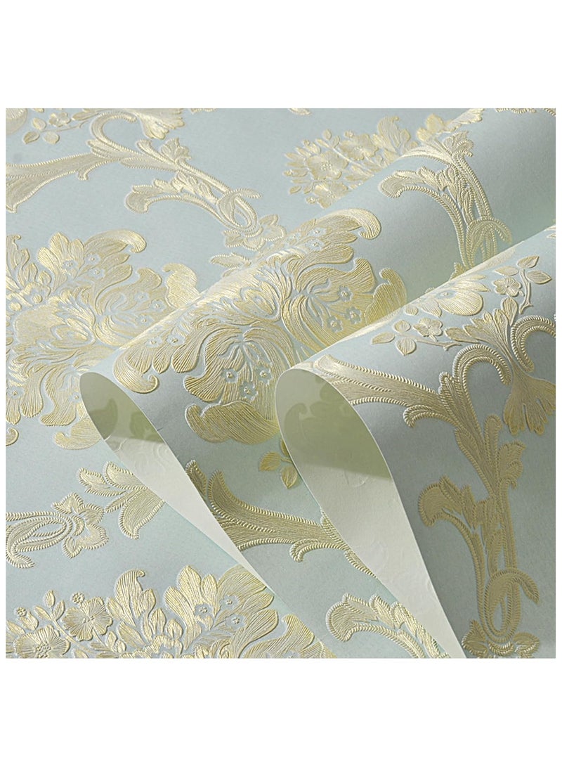 آنا ورق حائط ثلاثي الأبعاد 53 سم × 5 م مع لاصق ذاتي، مصنوعة من قماش غير منسوج سميك - لتصميم مميز وفريد من نوعه في ديكور غرف النوم والمعيشة - Image 2