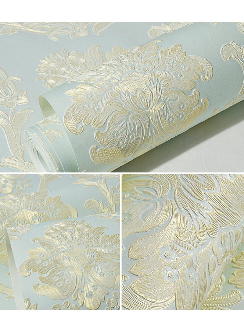 آنا ورق حائط ثلاثي الأبعاد 53 سم × 5 م مع لاصق ذاتي، مصنوعة من قماش غير منسوج سميك - لتصميم مميز وفريد من نوعه في ديكور غرف النوم والمعيشة - Image 3