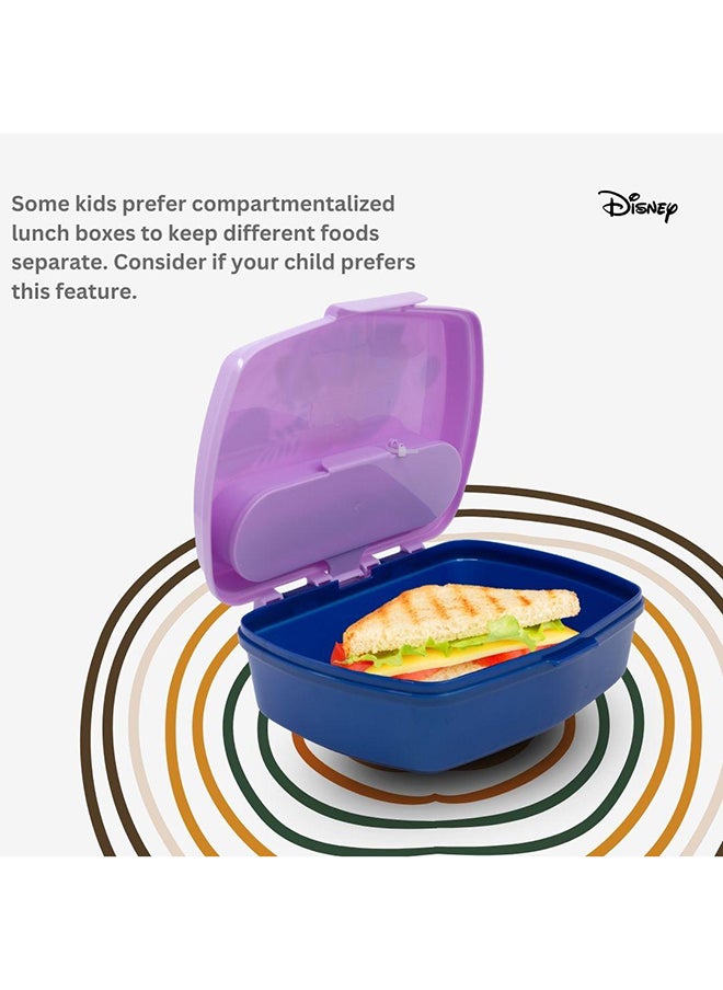Disney Stor Funny Sandwich Box With
Cutlery Frozen Trust The Journey  - Image 5