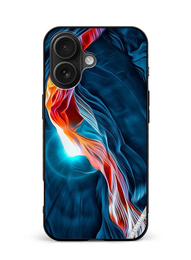 VR CREATIVE Protective Case Cover For Apple iPhone 16 Plus Layers Design Multicolour