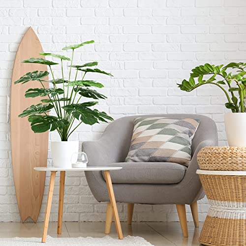 Guheake 26" Fake Plants Large, Tropical Palm Tree Artificial Monstera Faux Plant Tree with Pot for Home Office Living Room Decor Indoor - Image 5