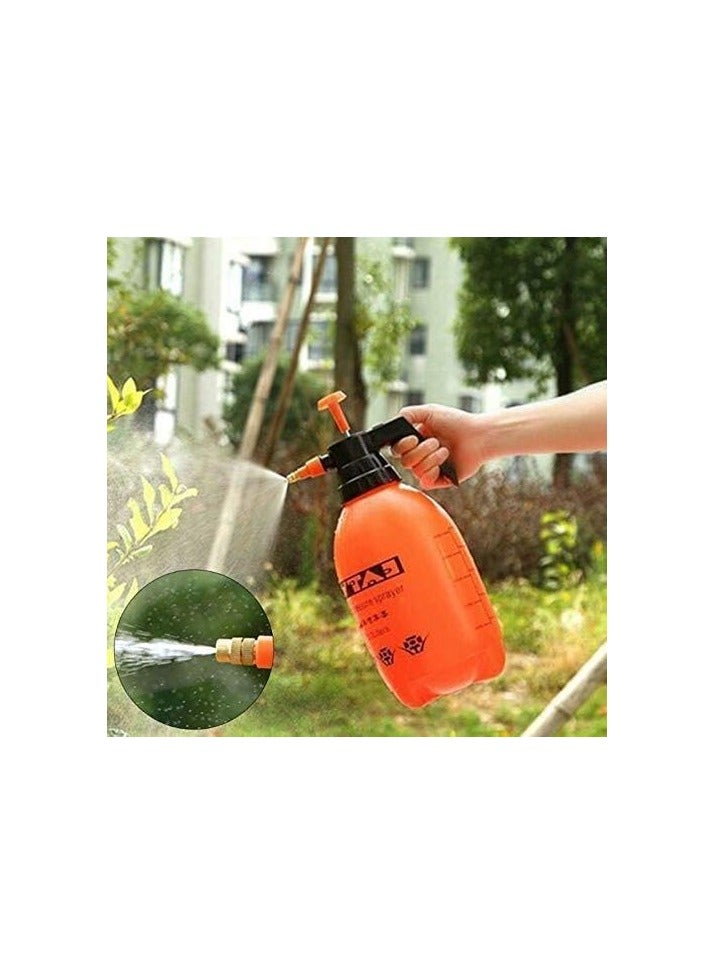 بخاخ ضغط للحديقة قطعة واحدة زجاجة رذاذ مياه للحديقة زجاجة رذاذ مبيدات الأعشاب 2 لتر - Image 4