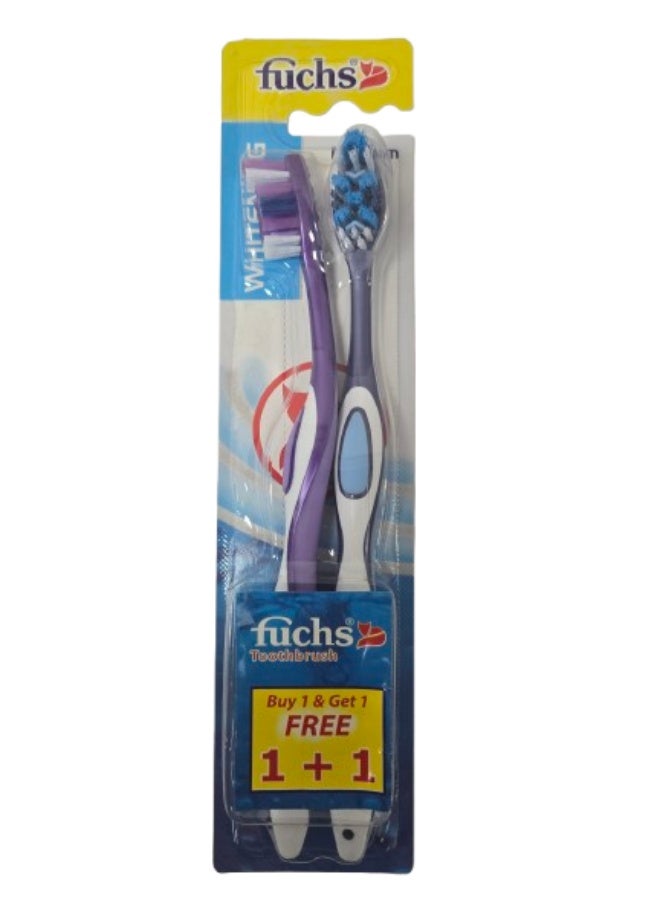 FUCHS Whitening Toothbrush (2 pcs) - Image 1