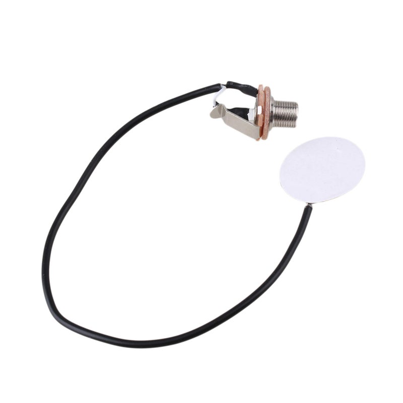 Lovermusic Socket Dia 0.25inch Piezo Transducer Pickup Microphone Contact Replacement Parts for Guitar - Image 2