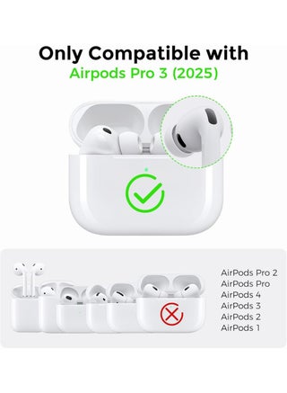 AirPods Pro 3 Case Cover with Cleaning Kit Retro Handheld Game Console Design for AirPods Pro 3rd Generation Case Soft Silicone Protective Cover Skin for Apple AirPods Pro 3rd Gen 2025 - view 2