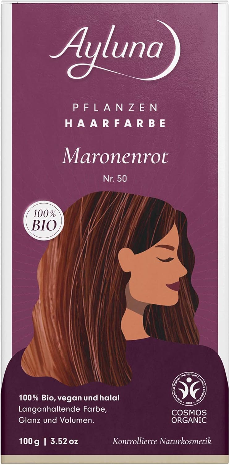 Ayluna Hair Colour Maroon Red