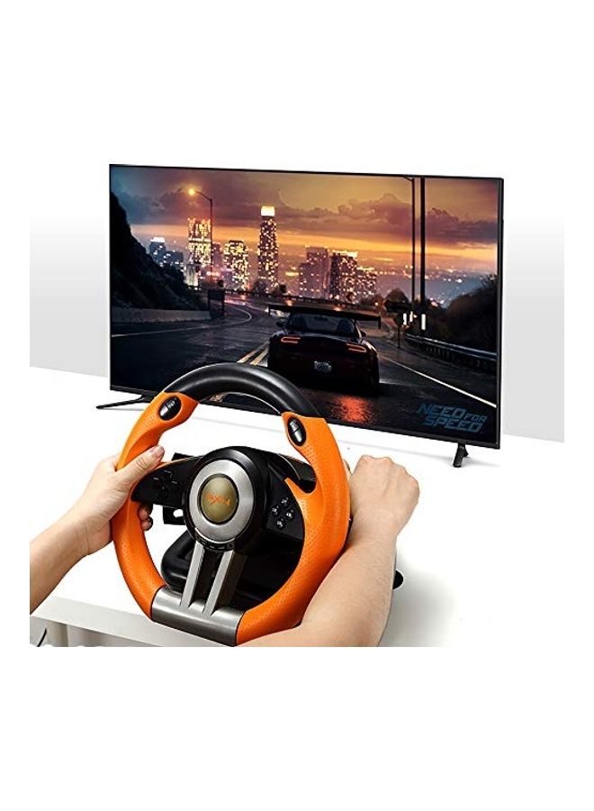 PXN Racing 180 Degree Universal USB Car Sim Race Wired Steering Wheel - Image 2