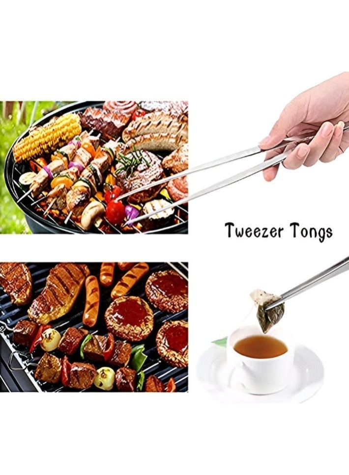 Eotia Stainless Steel Heavy Duty Kitchen Tong for Food Serving and Grilling 38 cm - Image 5