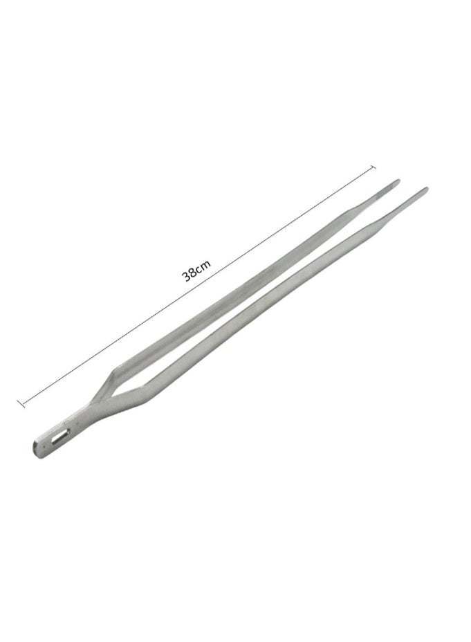 Eotia Stainless Steel Heavy Duty Kitchen Tong for Food Serving and Grilling 38 cm - Image 4