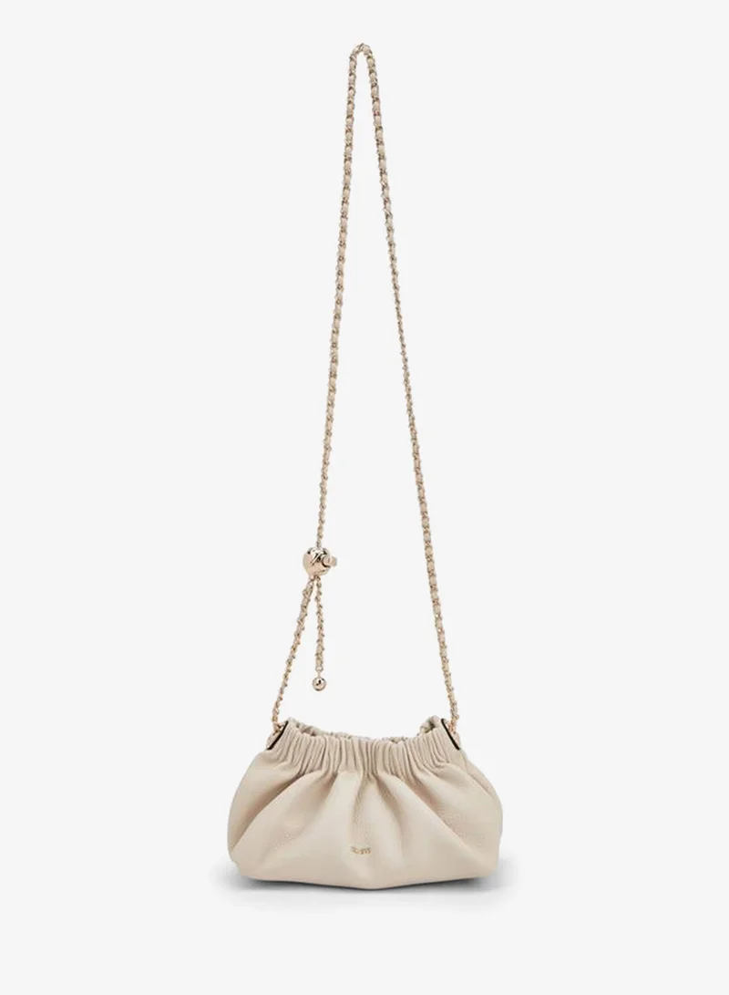 Celeste Drawstring Crossbody Bag With Adjustable Strap