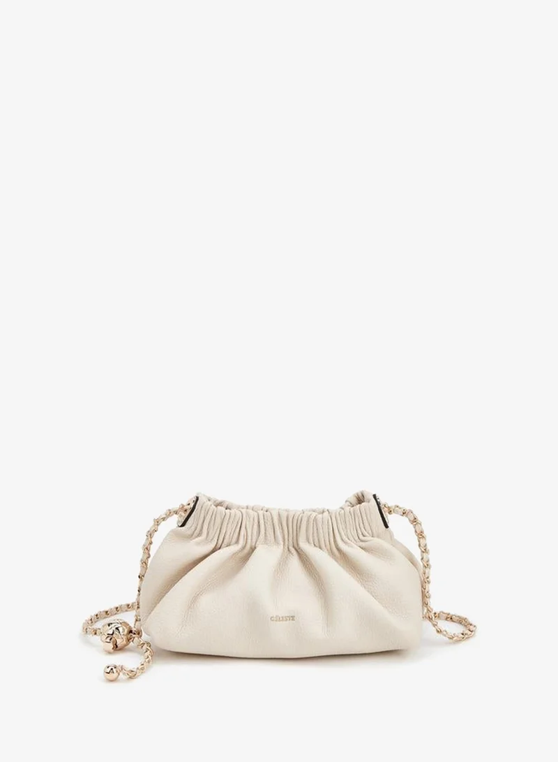 Celeste Drawstring Crossbody Bag With Adjustable Strap