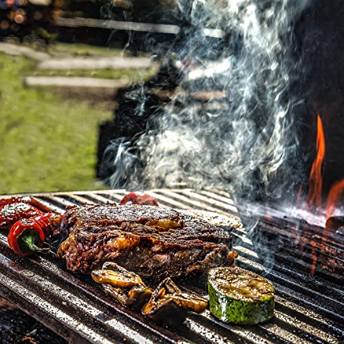 Thoughtfully Smokehouse by Thoughtfully, Gourmet Grilling Spice Set in Mini Glass Bottles, Vegan and Vegetarian, Grill Seasoning Flavors Include Caribbean, Jamaican Jerk, Jalapeno, Montreal and More, Pack of 10 - Image 5