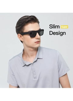Oho OhO sunshine OhO Bluetooth Sunglasses, Voice Control and Open Ear Style Smart Glasses Listen Music and Calls with Volume UP and Down, Bluetooth 5.0 Audio Glasses and IP44 Waterproof, unisex-adult  - Image 2