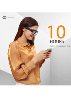 Oho OhO sunshine OhO Bluetooth Sunglasses, Voice Control and Open Ear Style Smart Glasses Listen Music and Calls with Volume UP and Down, Bluetooth 5.0 Audio Glasses and IP44 Waterproof, unisex-adult  - Image 4