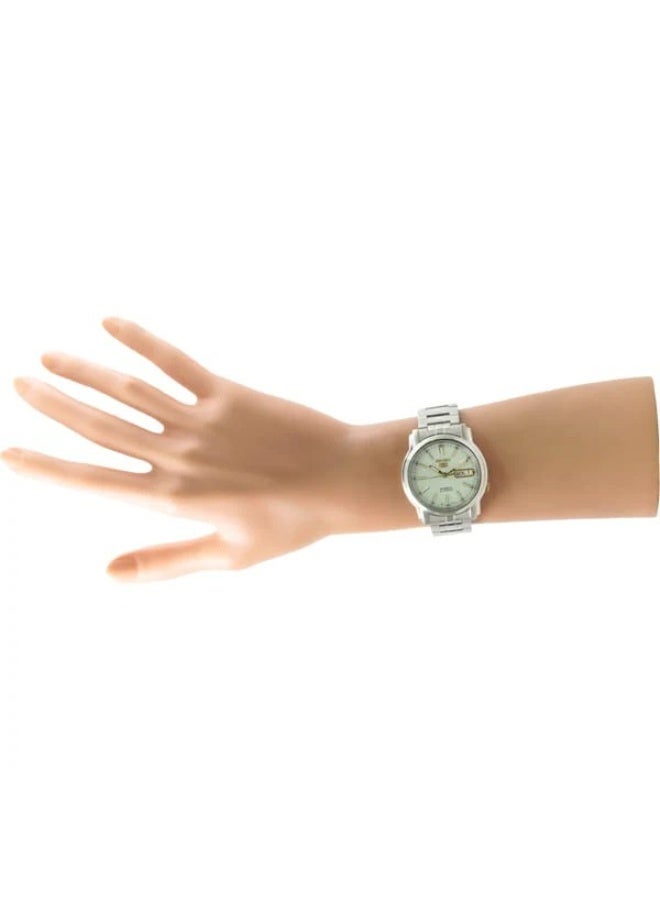 Seiko 5 Automatic Women's Watch SNKL77K1, 36 mm White Dial, Stainless Steel Case & Bracelet, 30 m WR - Image 5