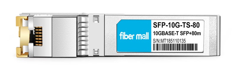 fiber mall 10G SFP+ to RJ45 80m for Cisco SFP-10G-T-80 Compatible, 10GBASE-T SFP+ Copper RJ-45 80m Transceiver Module - Image 5