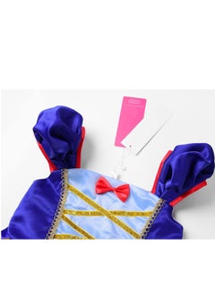 Excefore Girls Mermaid Costume Princess Dress Up with Accessories, 130cm  - Image 4