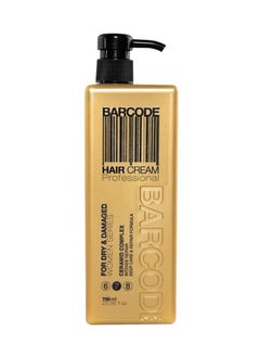 Barcode Barcode Hair Cream Dry Damaged 750 ml  - Image 1