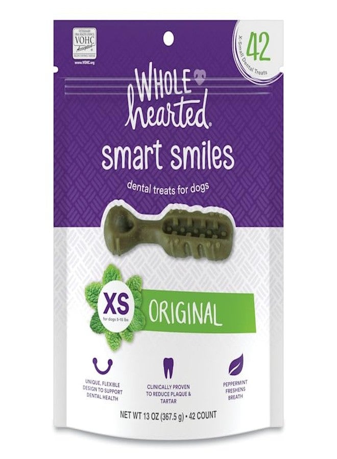 WholeHearted Smart Smiles Original Flavor Dog Treats 13 oz. Count of 42 - Image 1