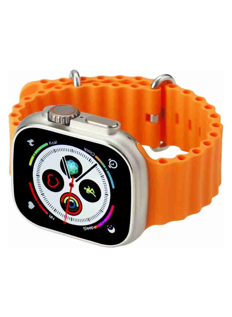 PRASONX - Prasonx 8 Ultra Smart Watch Orange - Image 1