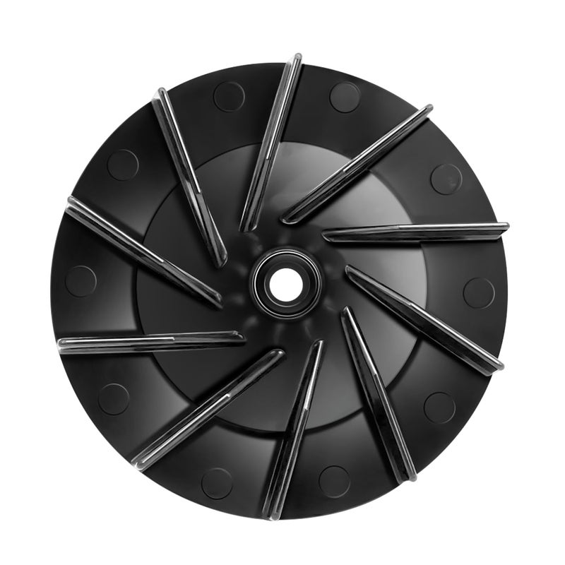 HASME HASME Replacement Fan for Sanitaire Upright Vacuum Cleaner Replaces for 20862008 Fits for 1934A 1950A 2010XRB SC678 SC888 SC883 E881 5 Diameter with High Profile Blade Fan